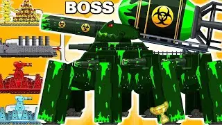  Giant Mech Showdown: Rocket Optimus Prime vs. Missile Storm Tank! | Animated Series About Tanks