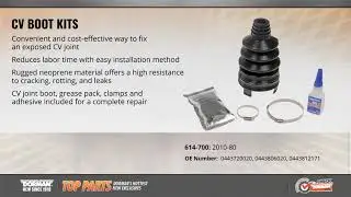 Highlighted Part: CV Boot Kit for Various Makes & Models