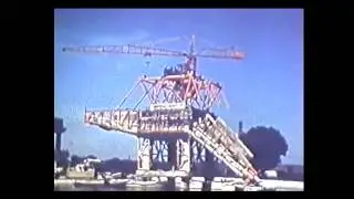 La costruzione del Ponte di Casalmaggiore-(1955-58)