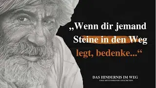 Eine kurze, aber unglaublich motivierende Geschichte &uuml;ber die Hindernisse in unserem Weg.