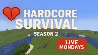 Minecraft Hardcore and Lofi Vibes - A Veteran Players First Attempt at Hardcore Mode | Season 2