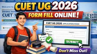 CUET UG 2026, application form filling step by step process 💯 #crazyshiv09 #cuet #viral 