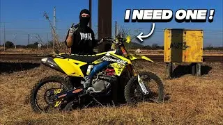 I Rode a 450cc Dirtbike for the first time! | RM450 Group Ride