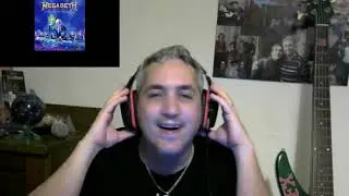Megadeth Hangar 18 reaction Punk Rock head singer/bassist react to the musicYOUsuggest Giacomo James