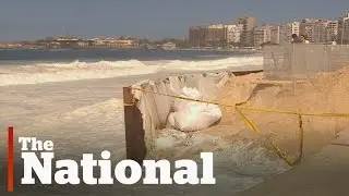 Copacabana Waves Threaten Olympic Media Centre