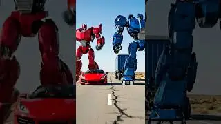 Car vs Truck | Epic Robot Morph ⚙️