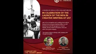 MFA Creative Writing Catholic Authors Reading & Event