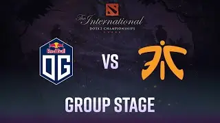[The International 9] OG vs Fnatic - Game 1 - Group Stage - #TI9FR