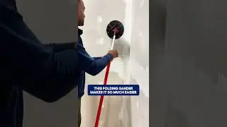 Go from sanding walls to corners in a snap with this easy tool 🫰 #Shorts