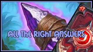 Hearthstone: All the right answers (elemental rogue)