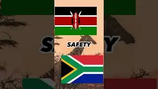 Kenya vs South Africa 🇿🇦 🇰🇪!! #shorts #countries #comparison