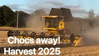 Farm update 378 Chocks away! Harvest 2025 has started!