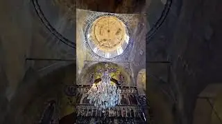 Interior of closed Agios Mamas church in Morphou #cyprus #northcyprus #orthodox #church #abandoned