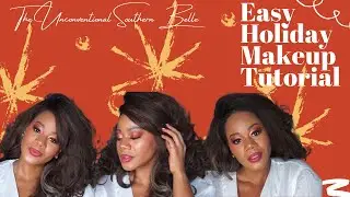 Easy Holiday Makeup Tutorial