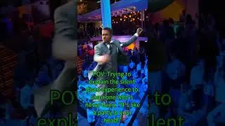 POV: Trying to explain the silent disco experience to someone who&rsquo;s never been