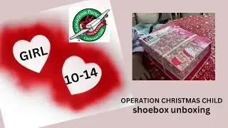 Final Valentine themed shoebox for OCC-Girl 10-14 #ipackedashoebox #operationchristmaschild