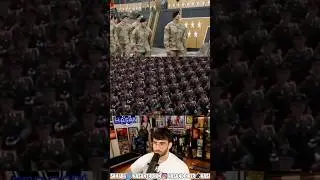 america parade vs china