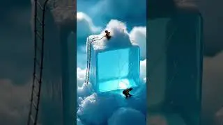The Ice is Cracking! Can They Survive? 😱❄️ #shorts #ice #crack