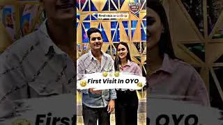 First Visit in OYO😉🤭😄||#marathi #funny  #viral #reels