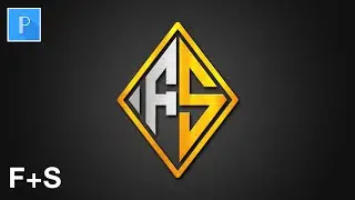 FS Logo Design In Android Pixellab | Pixellab Logo Design Tutorial