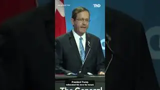 Israeli President Isaac Herzog congratulates President-elect Donald Trump