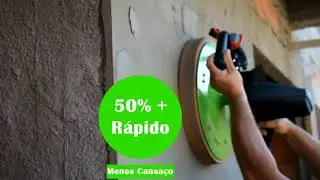 Fratasadora Eléctrica  EPG 400 Eibenstock  con esponja