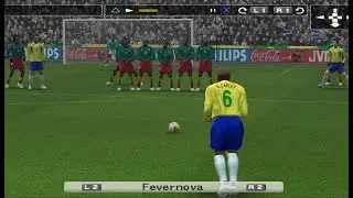 Winning Eleven 10 - Brazil vs Camarões - Penalties
