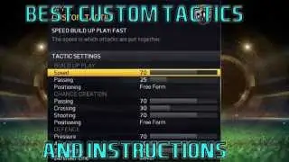FIFA 15/16 | BEST CUSTOM TACTICS AND INSTRUCTIONS! | WIN GAMES EASY! (Best Attack + Defense)