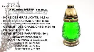 Grablicht Muster Sonderangebot J352 Grablichter Muster f&uuml;r Sonderanfertigung