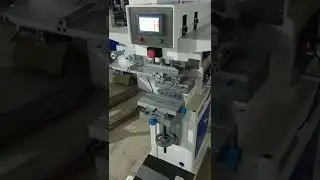 Cosota Vietnam   1 color pad printer   Auto side pad cleaning system with PLC touching control panel