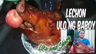 LECHON ULO NG BABOY (ROASTED WHOLE PIG'S HEAD)