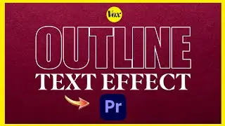 How To OUTLINE Text In Premiere Pro 2023 in Hindi