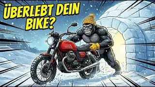 Motorrad einwintern: 3 Basics & was fast jeder vergisst.