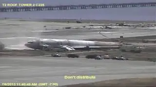 Asiana airlines crash SFO control tower video | KTVU