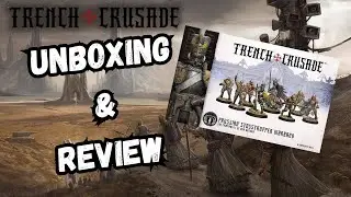 Распаковка и обзор НОВОГО Prussian Strosstruppen Warband | Trench Crusade