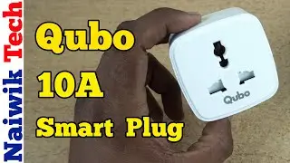 Qubo Smart Plug 10A Unboxing and setup with Alexa