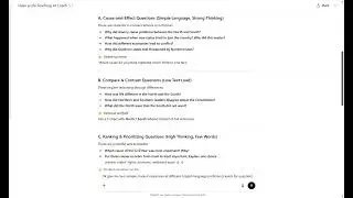 More Questioning Strategies - Reducing Language Load But Not Reasoning
