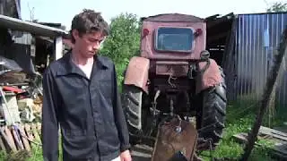 Ремонт косилки ксф-2,1. Замена режущего ножа