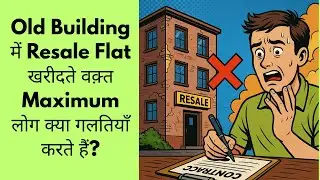 What mistakes do most people make while buying a resale flat in an old building?