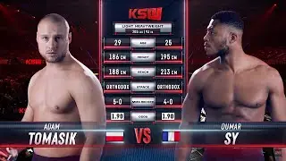 KSW Free Fight: Oumar Sy vs. Adam Tomasik
