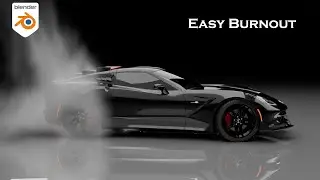 Make This Realistic Car Burnout in 10 Minutes &ndash; Blender