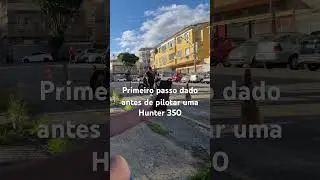 Aos 59 anos tirando CNH &ldquo;A&rdquo; para pilotar a minha Hunter 350 Royal Enfield