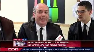 Abogados del grupo Medrano y del ayuntamiento hablan de situaci&oacute;n con el carnaval de La Vega