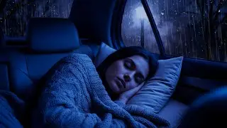 Insomnia Relief Through Heavy Rain & Thunderstorm | Deep Sleep Sounds for Mental Calm