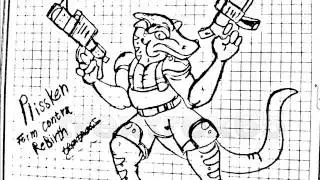 Plissken from Contra ReBirth  giftArt to strong bad