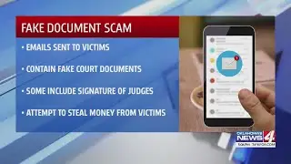 Oklahoma City police warn public about fake document scam