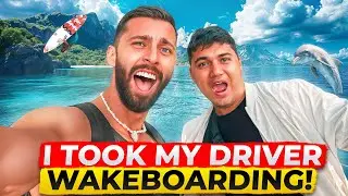 I Took My Driver Wakeboarding In Bali! (Epic Fails Included)
