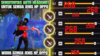 SENSITIVITY FOR OPPO PHONES⚙️📲AUTO HEADSHOT SENSITIVITY SETTINGS FOR OPPO A,X,RENO SERIES PHONES