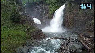 Beautiful Waterfall Hike - Franklin Falls - Washington
