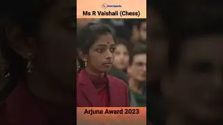 Ms R Vaishali (Chess) conferred with Arjuna Award 2023 by President Murmu | Xtra Sports